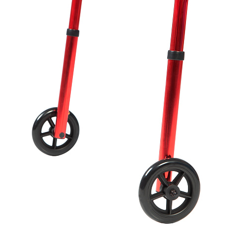 Опорные ножки, оснащенные цельнолитыми колесами